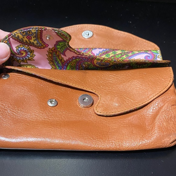 Vintage Latico Tan Leather multi compartment long wallet - Picture 8 of 16